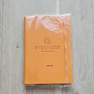 NWOT Evermore Orange Notebook